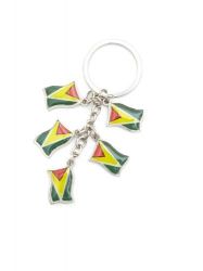 Charm Keychain>Guyana