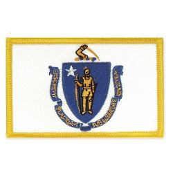 Flag Patch>Massachusetts