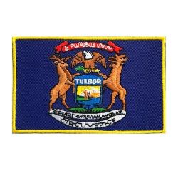 Flag Patch>Michigan
