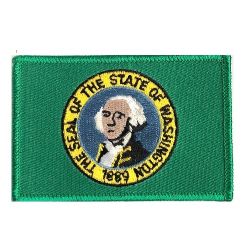 Flag Patch>Washington