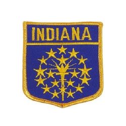 Shield Patch>Indiana