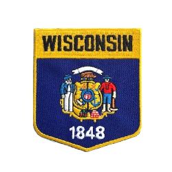 Shield Patch>Wisconsin