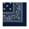 Bandana>Paisley Navy