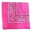 Bandana>Paisley Pink