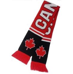 CDA Scarf Knitted>Maple Leaf