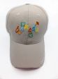 CDA Cap>Scattered Leaf Beige