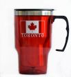 Toronto Travel Mug>450 Handle Flag