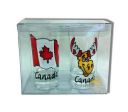 CDA>2pc Shotglass Hand Painted