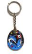 CDA Keychain>Dolphin In Oval