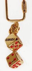 CDA>Keychain Double Dice