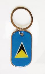 Keychain>Saint Lucia