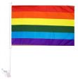 Car Flag XH>Rainbow/Pride