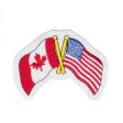 Friendship Patch>Canada/USA Iron/Sew On