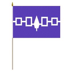 12"x18" Flag>Iroquois