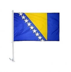 Car Flag Heavy>Bosnia