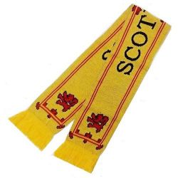 Scarf Knitted>Scotland Lion