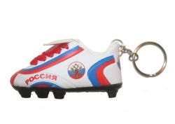Soccer Shoe Keychain>Russia