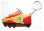 Soccer Shoe Keychain>Scotland Lion