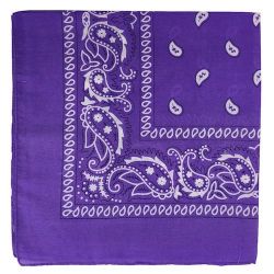 Bandana>Paisley Purple