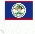 Car Flag XH>Belize