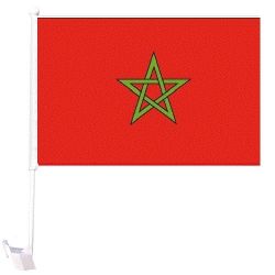 Car Flag XH>Morroco