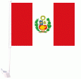 Car Flag XH>Peru