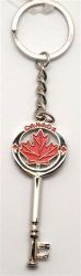 CDA Keychain>Key Red M Leaf