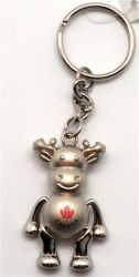 CDA Keychain>Moving Moose Sil