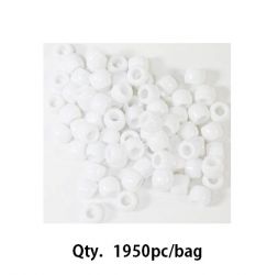 Pony Beads>White