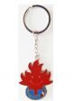 CDA Keychain>Smiley Red Leaf