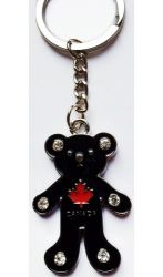 CDA Keychain>Bear Black/White