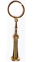 CDA>Keychain CN Tower Gold