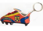 Soccer Shoe Keychain>Romania