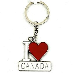 CDA Keychain>I LOVE Canada