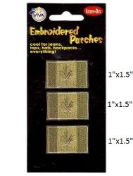 CDA Patch>Army 3Pc. Pack 1"x1.5"