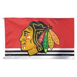 NHL Flag 3'x5'>Chicago Blackhawks
