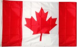 CDA Flag 3'x5'>Canada Polyester