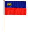 12"x18" Flag>Liechtenstein