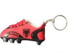 Soccer Shoe Keychain>Albania