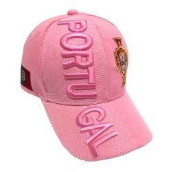 Cap>Portugal 3D Emb. Pink Color