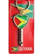 Keychain>Guyana Heart Whistle