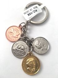 CDA Keychain>Canada Money Charm