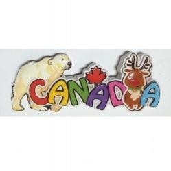 CDA Magnet>Bear and Moose Poly Resin