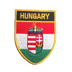 Shield Patch>Hangary With Crest