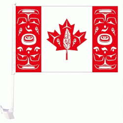 CDA Car Flag XH>Native Indian Indigenous