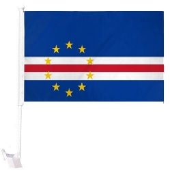 Car Flag XH>Cape Verde