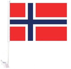 Car Flag XH>Norway