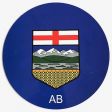 Car Magnet Flexible>Alberta 16CM