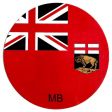 Car Magnet Flexible>Manitoba 16CM