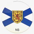 Car Magnet Flexible>Nova Scotia 16CM